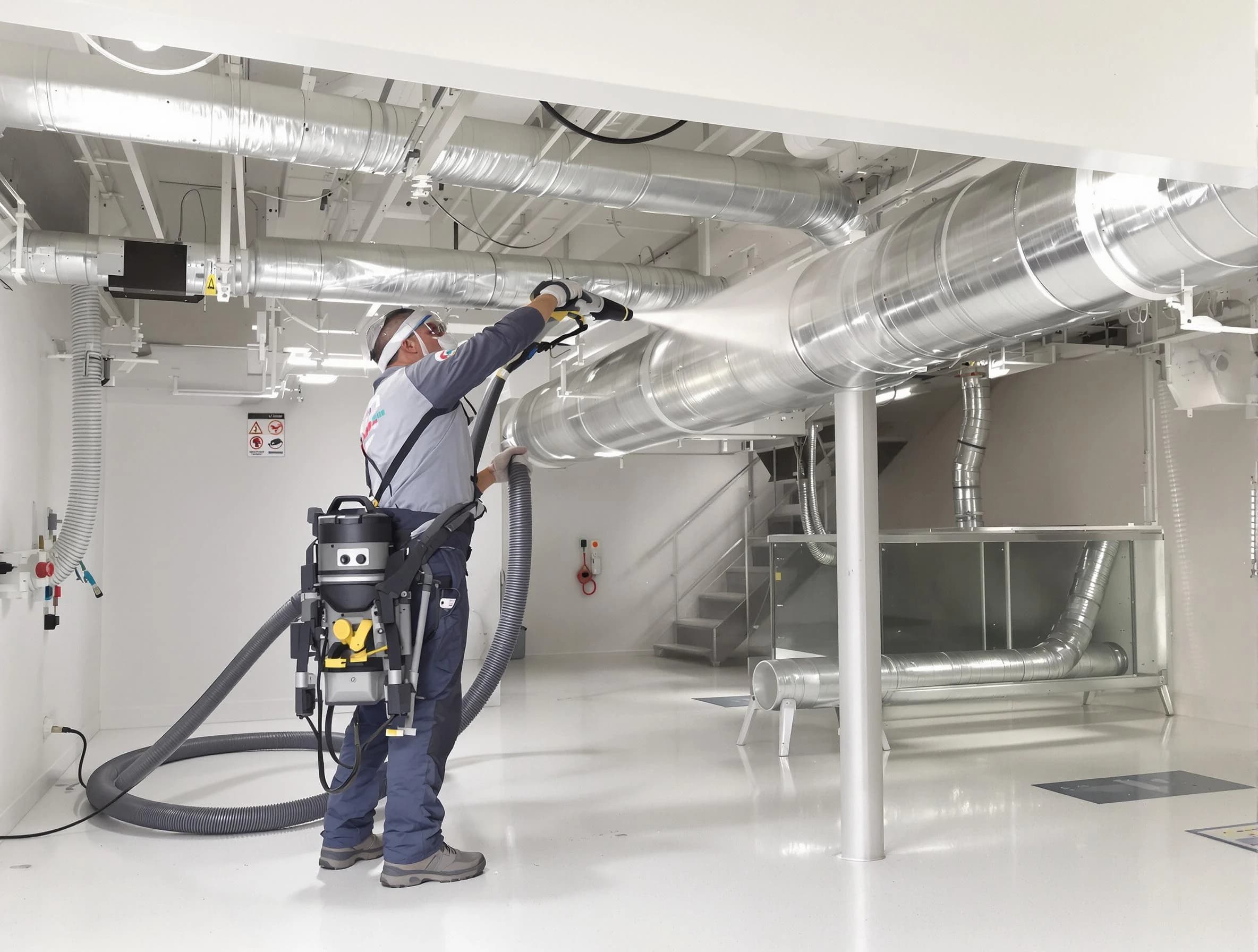 Professional central duct cleaning by Genesee Air Duct Cleaning in Genesee