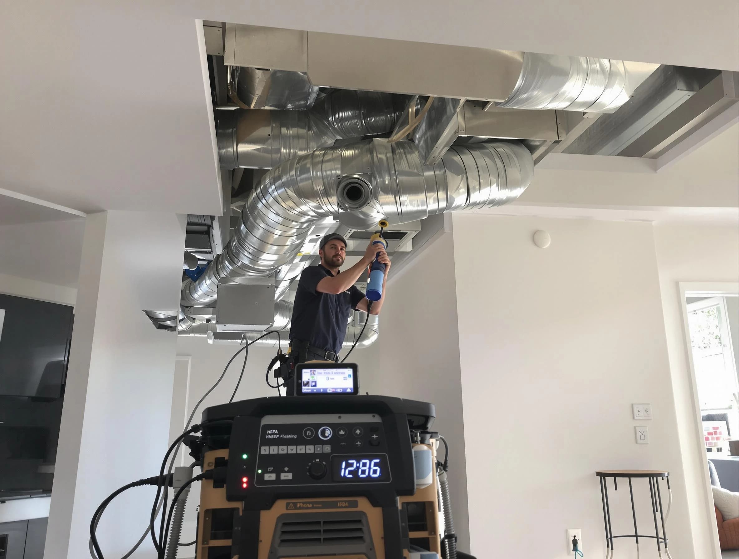 Advanced pure air duct cleaning by Genesee Air Duct Cleaning in Genesee