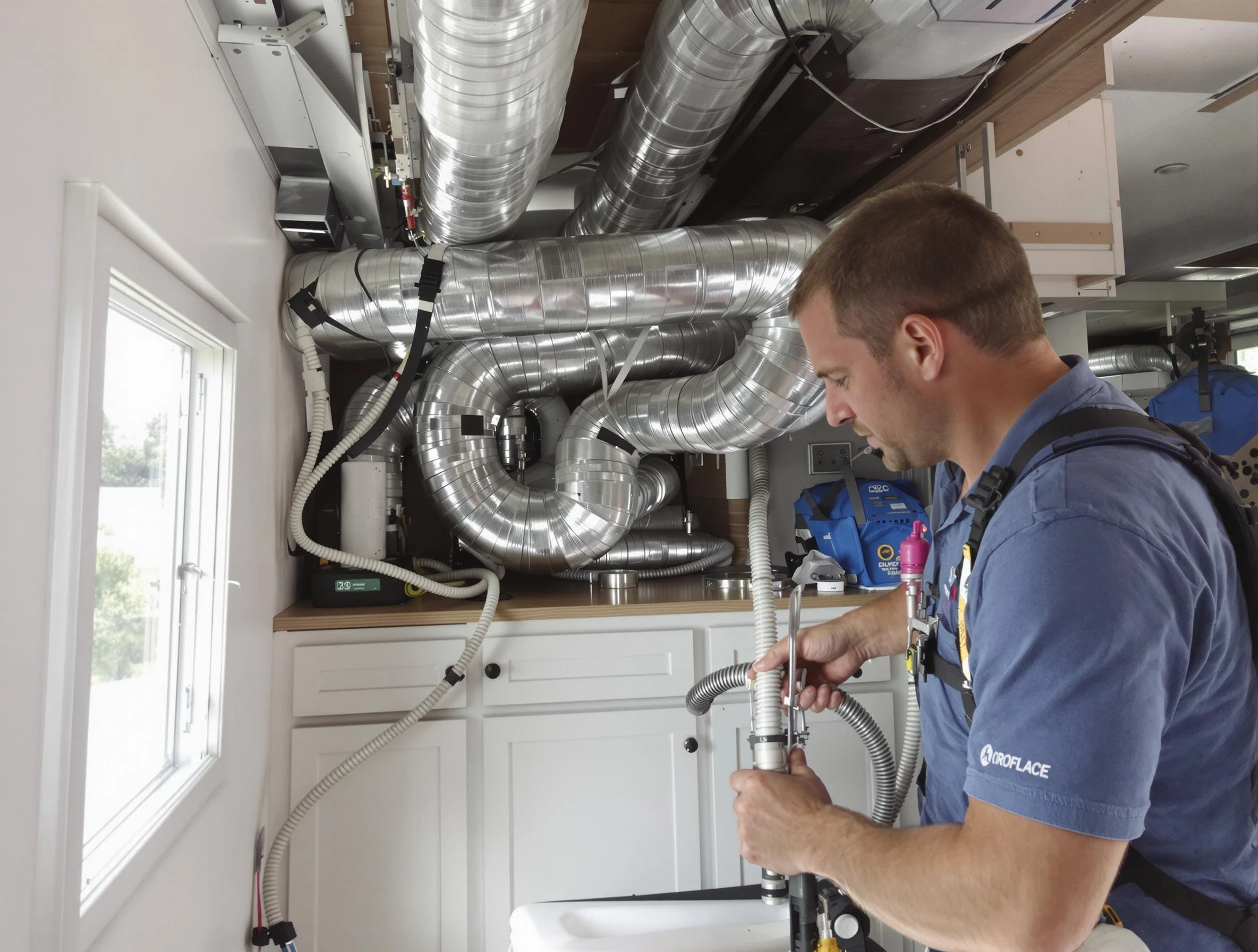 Mobile Home Air Duct Cleaning in Genesee
