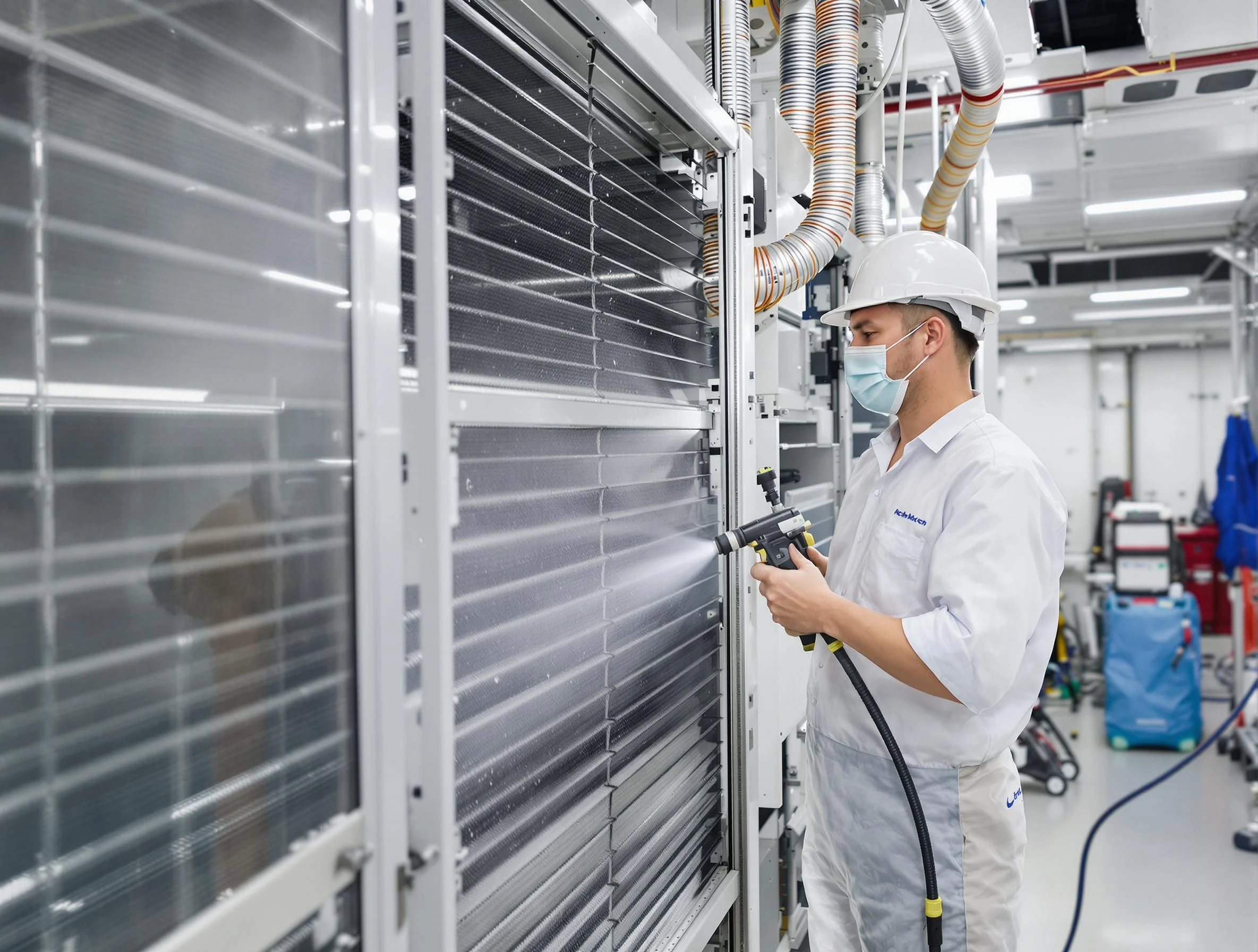 Professional AC coil cleaning by Genesee Air Duct Cleaning in Genesee