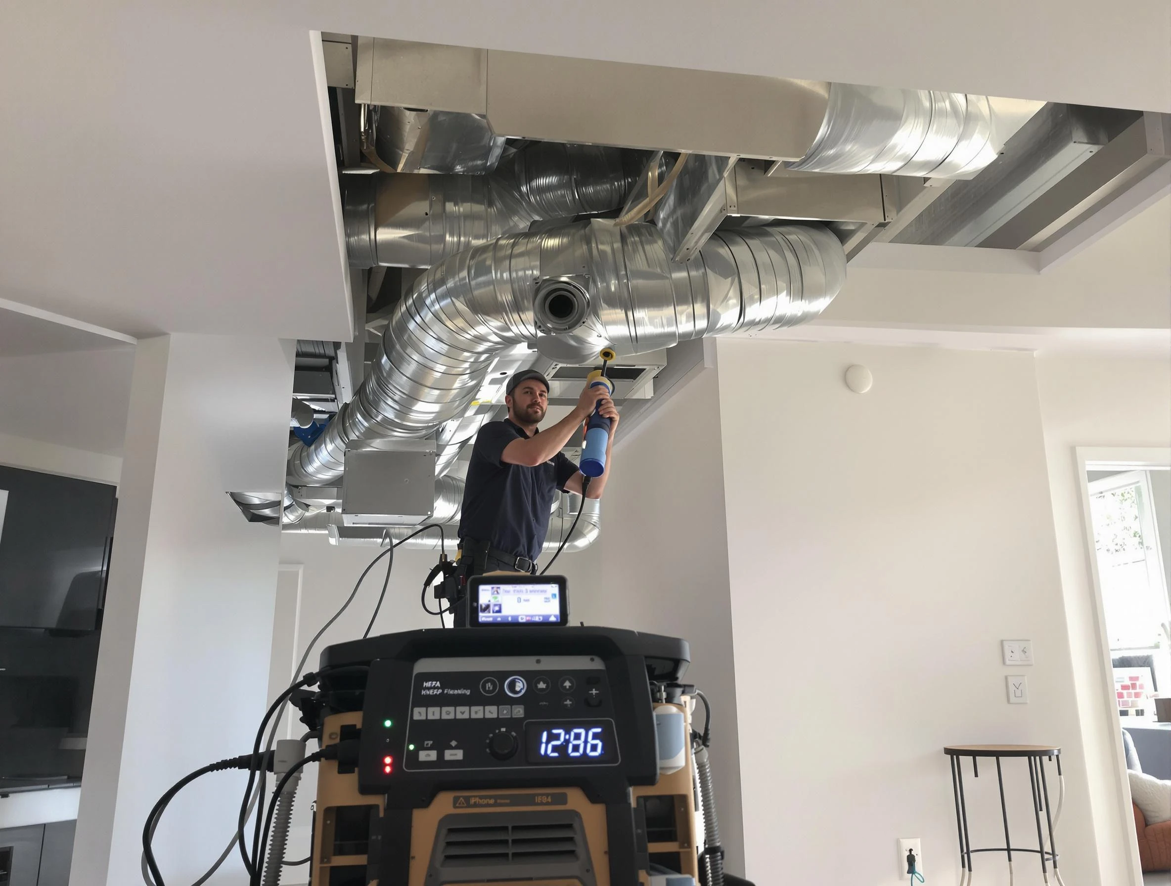 Advanced pure air duct cleaning by Genesee Air Duct Cleaning in Genesee